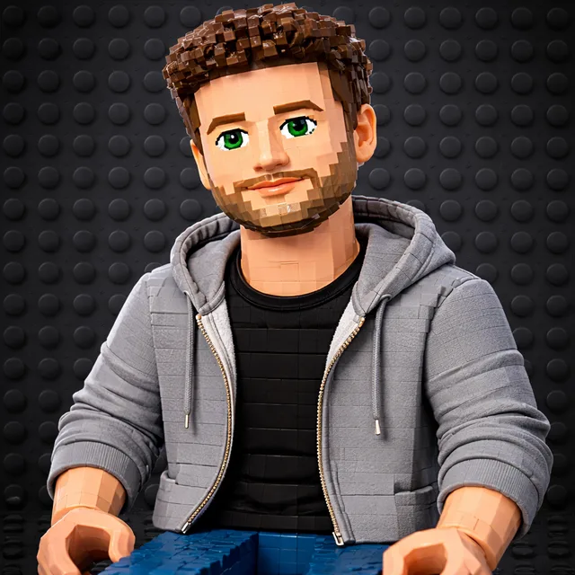 Brick Built AI avatar style example