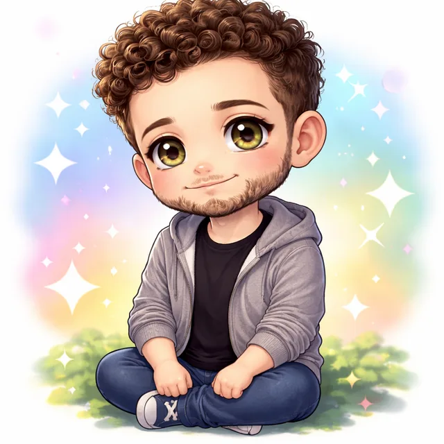 Chibi AI avatar style example