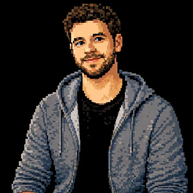 Pixel Art 8-bit AI avatar style example