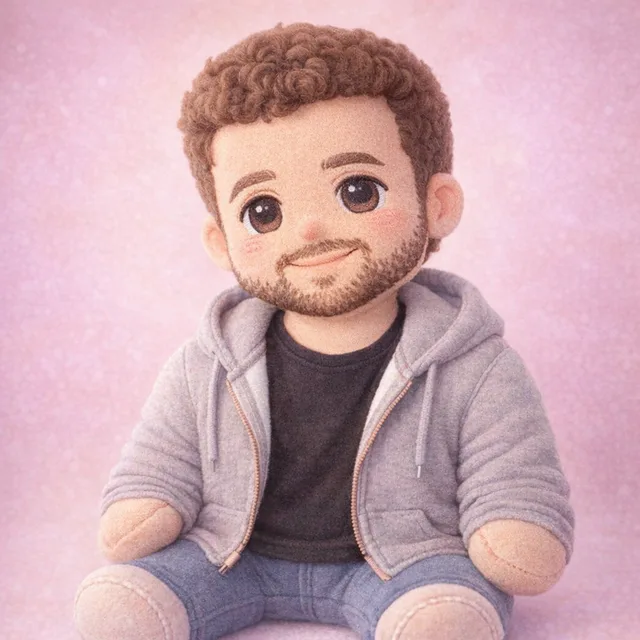 Plush AI avatar style example